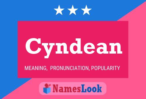 Cyndean 名字海报