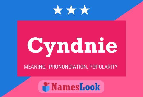 Cyndnie 名字海报