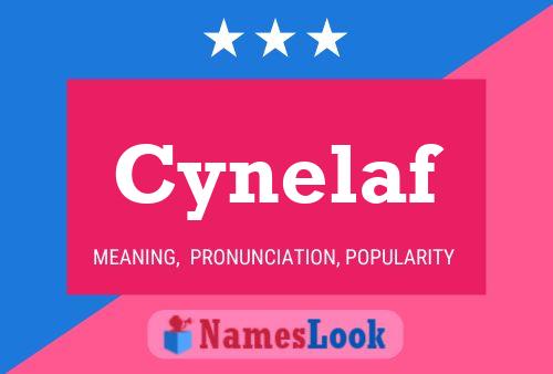 Cynelaf 名字海报