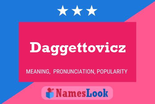 Daggettovicz 名字海报