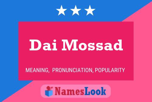 Dai Mossad 名字海报