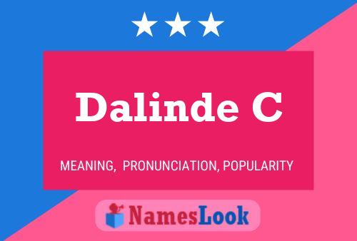 Dalinde C 名字海报