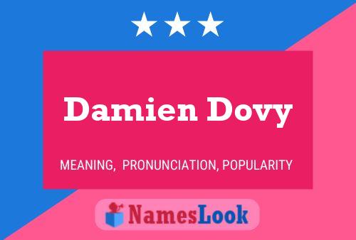 Damien Dovy 名字海报