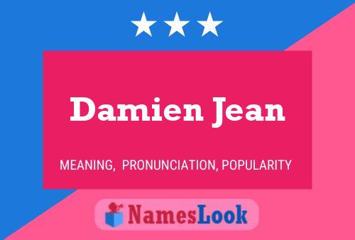 Damien Jean 名字海报