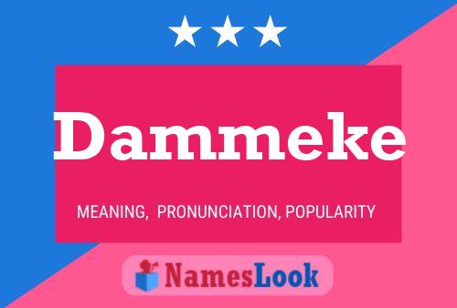 Dammeke 名字海报