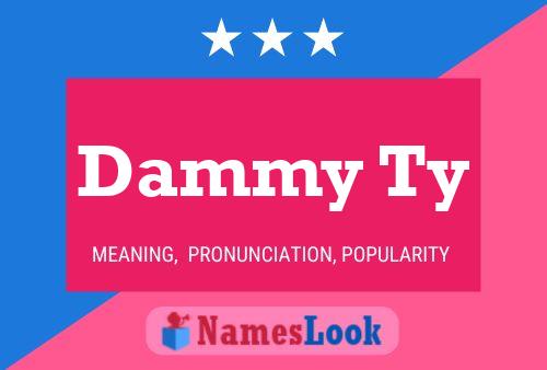 Dammy Ty 名字海报