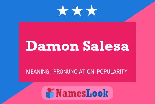 Damon Salesa 名字海报