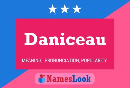 Daniceau 名字海报