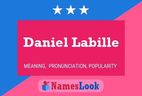 Daniel Labille 名字海报