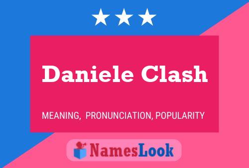 Daniele Clash 名字海报