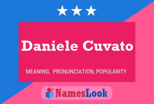 Daniele Cuvato 名字海报