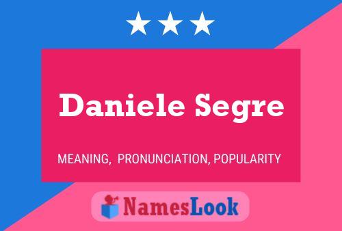 Daniele Segre 名字海报