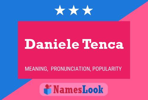 Daniele Tenca 名字海报