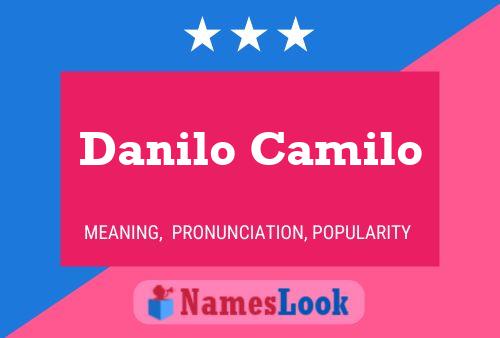 Danilo Camilo 名字海报