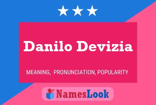 Danilo Devizia 名字海报