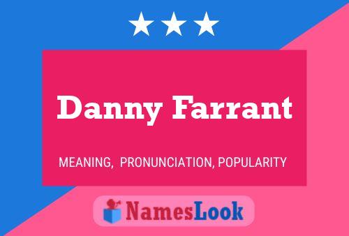 Danny Farrant 名字海报