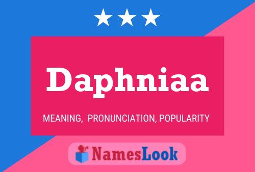 Daphniaa 名字海报