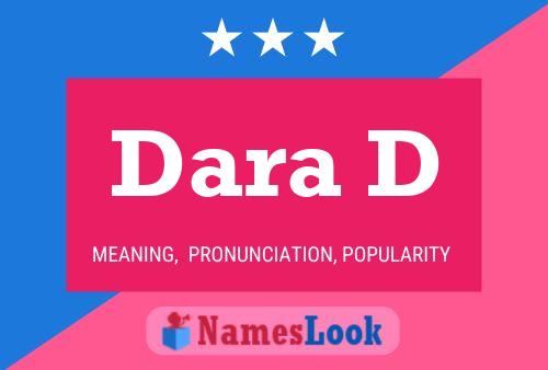 Dara D 名字海报