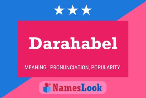 Darahabel 名字海报