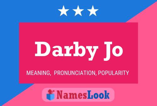 Darby Jo 名字海报