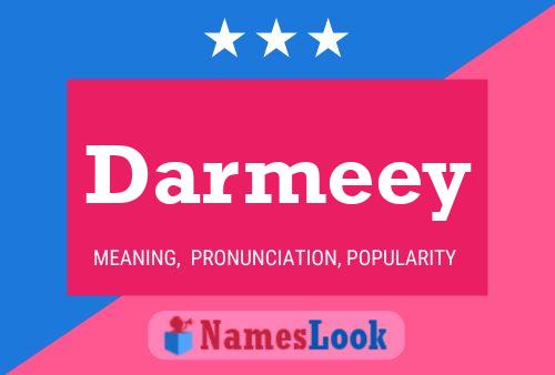 Darmeey 名字海报