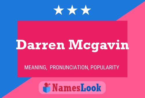 Darren Mcgavin 名字海报