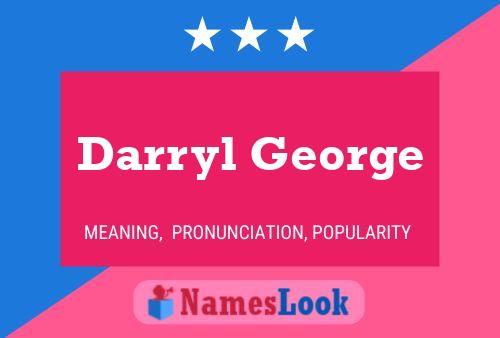 Darryl George 名字海报