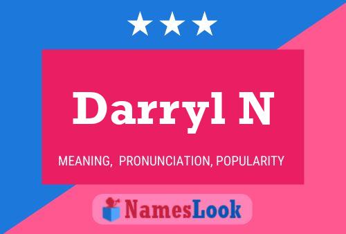 Darryl N 名字海报