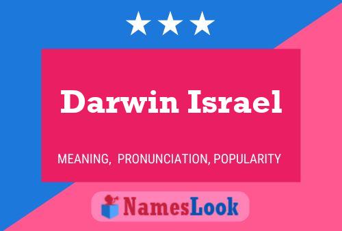 Darwin Israel 名字海报