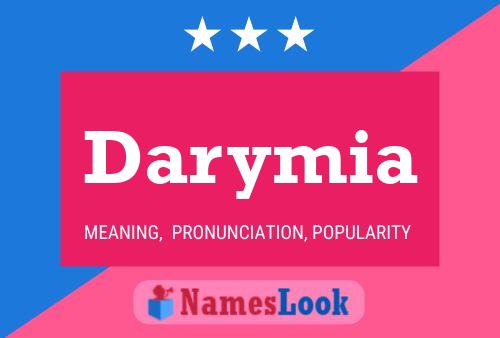 Darymia 名字海报