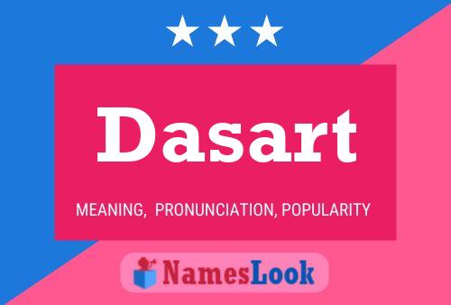 Dasart 名字海报