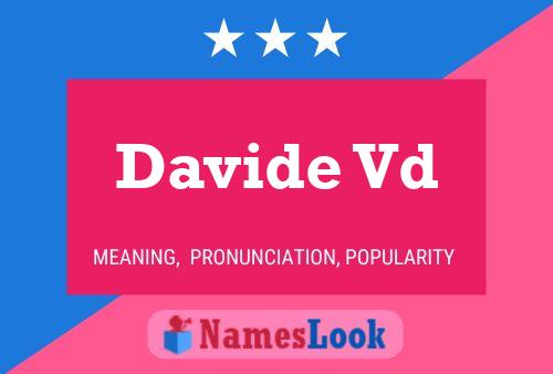 Davide Vd 名字海报