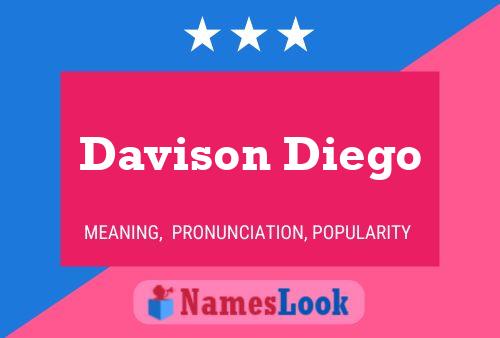 Davison Diego 名字海报