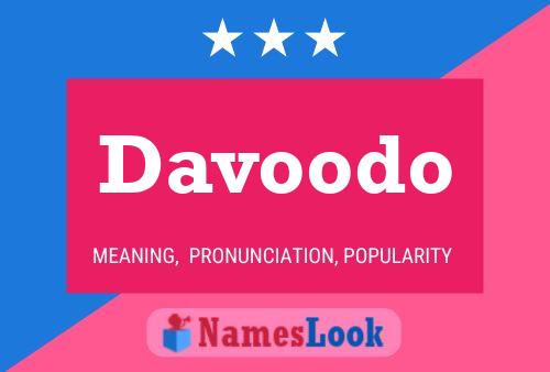 Davoodo 名字海报