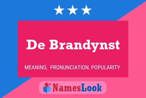 De Brandynst 名字海报