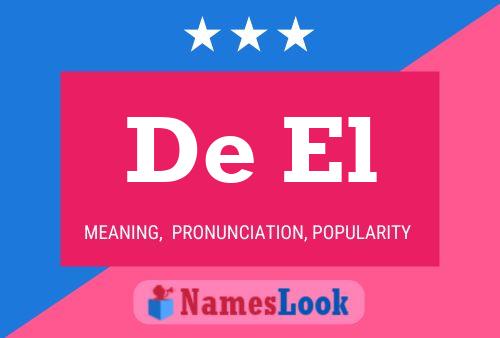 De El 名字海报