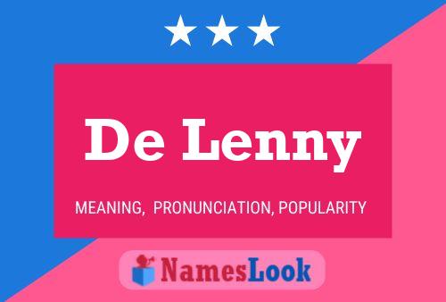 De Lenny 名字海报