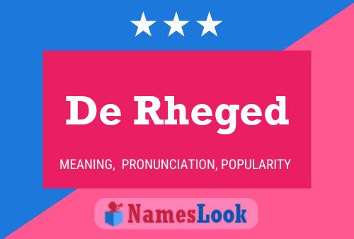 De Rheged 名字海报