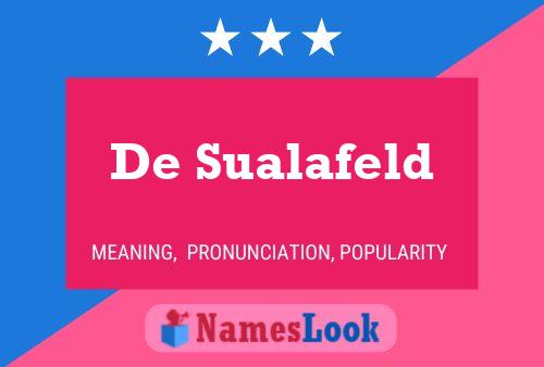 De Sualafeld 名字海报