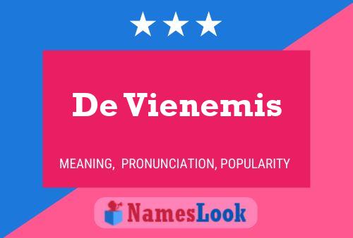 De Vienemis 名字海报