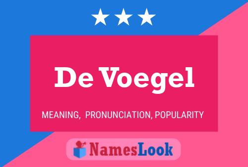 De Voegel 名字海报