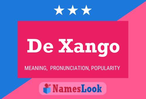 De Xango 名字海报