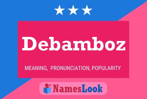 Debamboz 名字海报