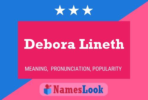 Debora Lineth 名字海报