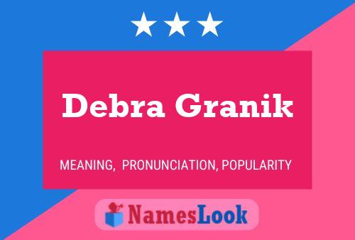 Debra Granik 名字海报