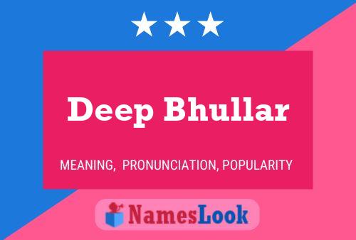 Deep Bhullar 名字海报