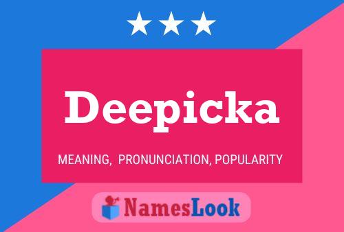 Deepicka 名字海报