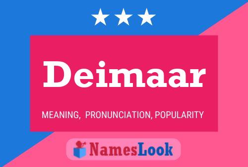 Deimaar 名字海报