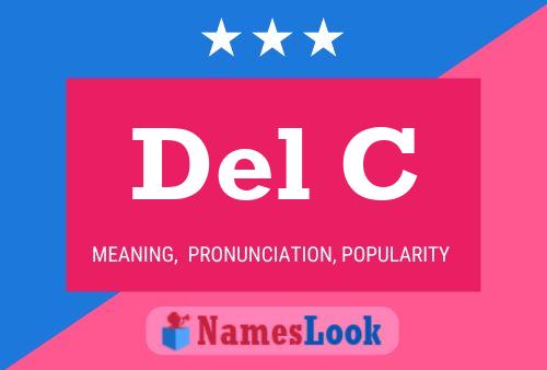 Del C 名字海报