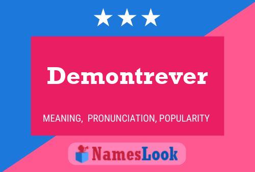 Demontrever 名字海报